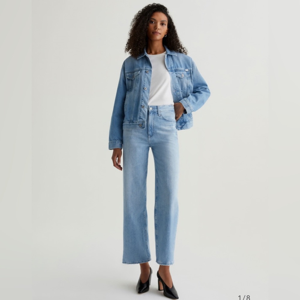 NWT AG Kora High-Rise Wide Leg, size 25